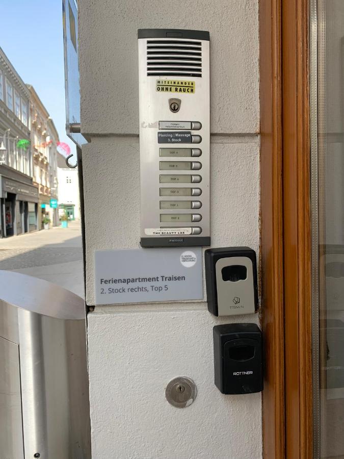 Air-Conditioned, Quiet Apartment - Center Of Sankt Poelten - Smart Tv Exterior foto